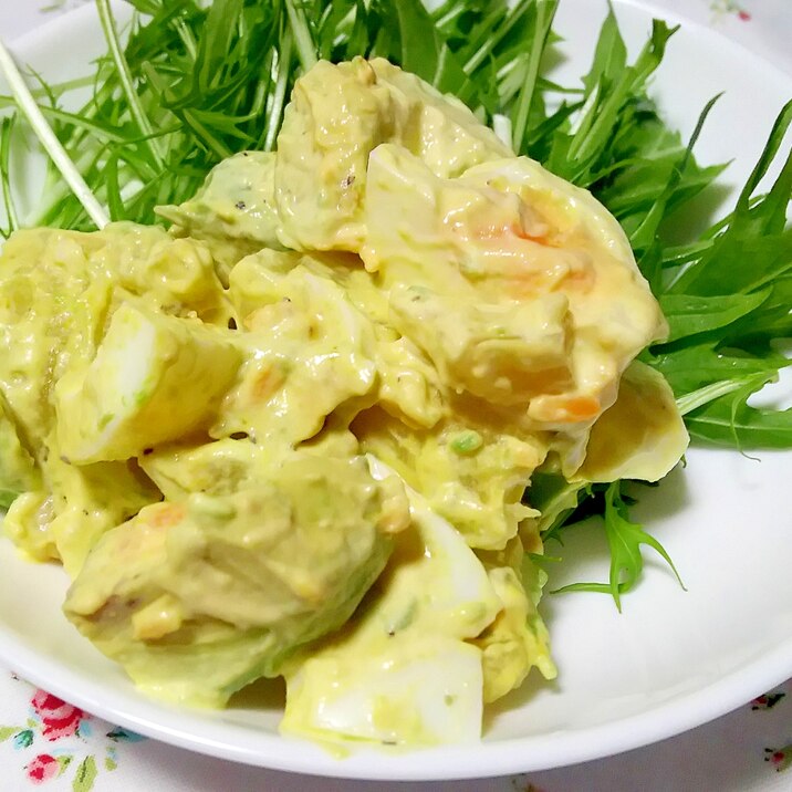 レンジで簡単！アボカドポテトサラダ